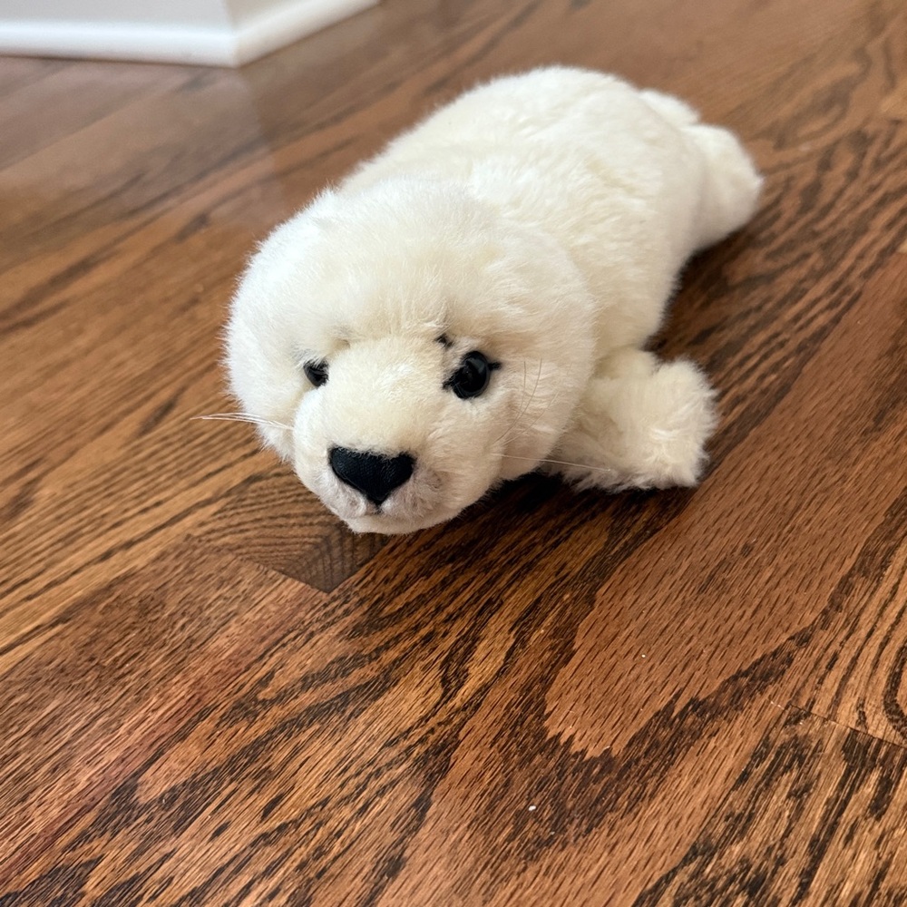 WWF Seal - 38 cm - 15" | White - Bon Ton Toys - Picture 9 of 12